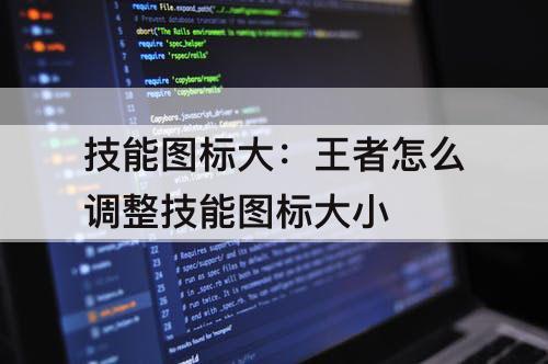 技能图标大：王者怎么调整技能图标大小
