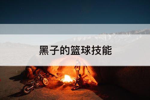黑子的篮球技能