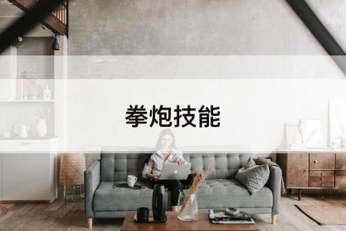 拳炮技能