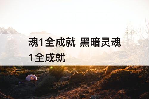 魂1全成就 黑暗灵魂1全成就