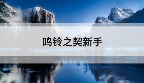 鸣铃之契新手