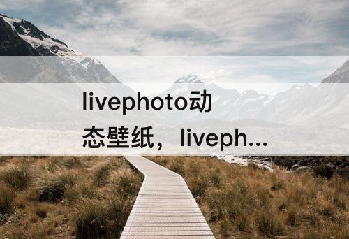 livephoto动态壁纸，livephoto动态壁纸怎么设置