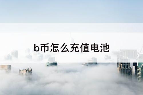 b币怎么充值电池