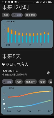 corona weather截图