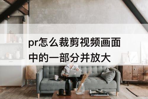 pr怎么裁剪视频画面中的一部分并放大
