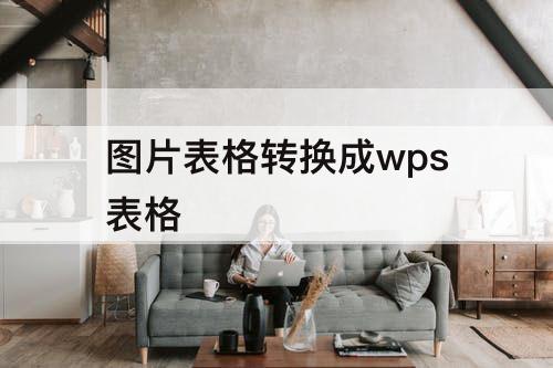 图片表格转换成wps表格