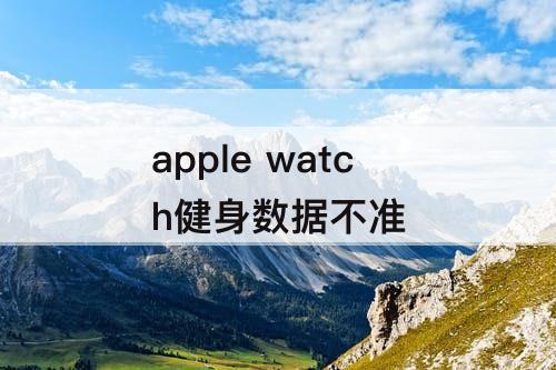 apple watch健身数据不准