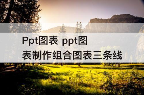 Ppt图表 ppt图表制作组合图表三条线