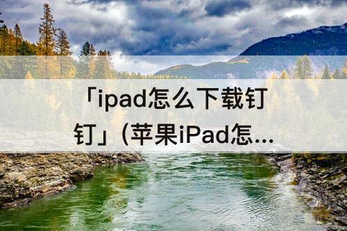 「ipad怎么下载钉钉」(苹果iPad怎么下载钉钉)