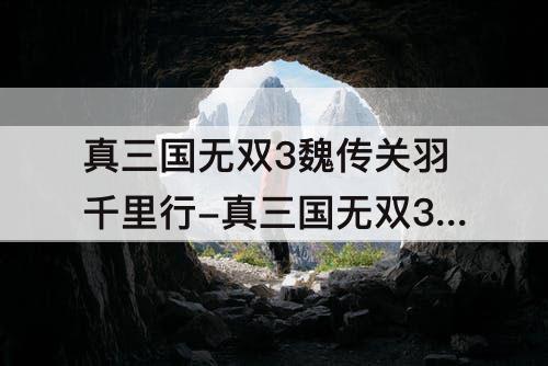 真三国无双3魏传关羽千里行-真三国无双3魏传关羽千里行怎么过