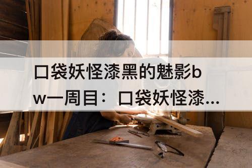 口袋妖怪漆黑的魅影bw一周目：口袋妖怪漆黑的魅影bw一周目攻略