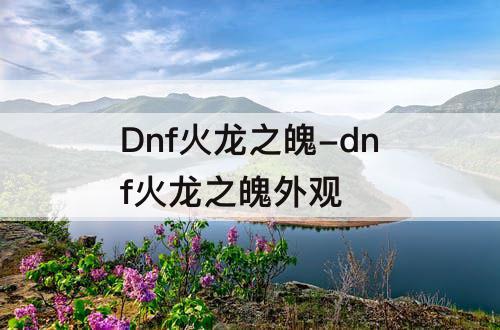 Dnf火龙之魄-dnf火龙之魄外观