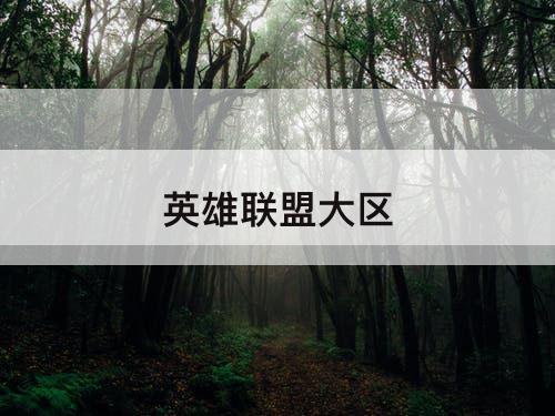英雄联盟大区