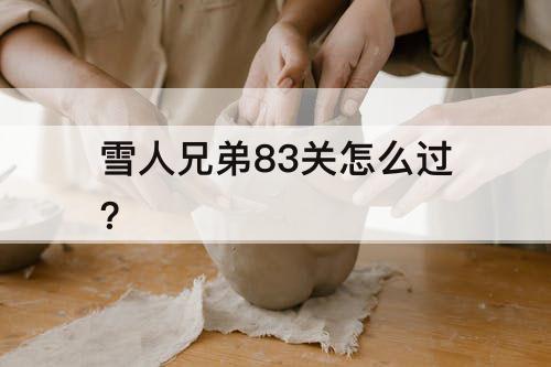 雪人兄弟83关怎么过?