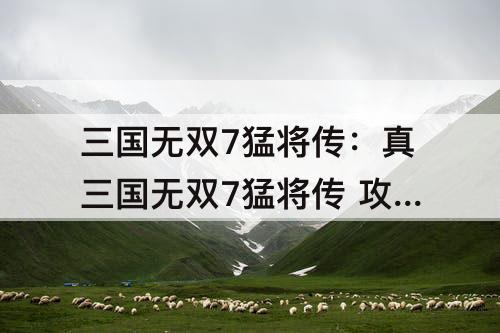 三国无双7猛将传：真三国无双7猛将传 攻略