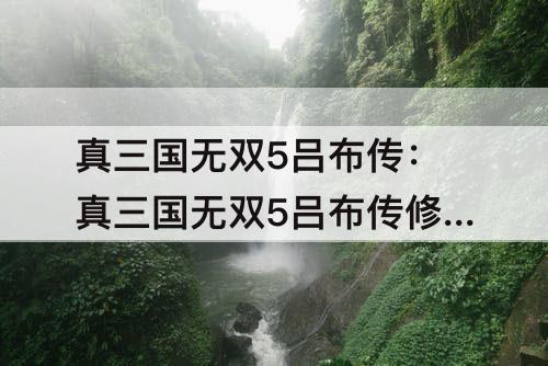 真三国无双5吕布传：真三国无双5吕布传修罗
