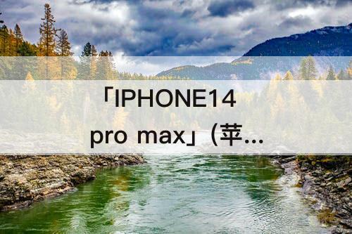「IPHONE14 pro max」(苹果iphone14 pro max)