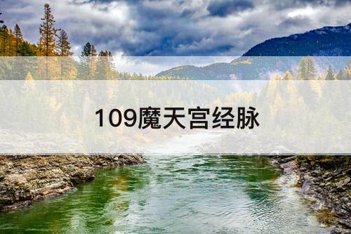 109魔天宫经脉