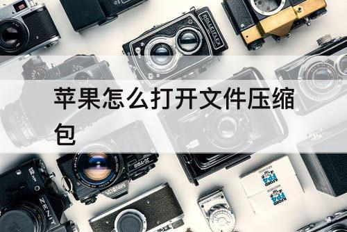 苹果怎么打开文件压缩包