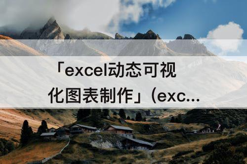 「excel动态可视化图表制作」(excel动态可视化图表制作书籍)