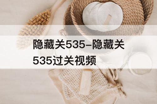 隐藏关535-隐藏关535过关视频