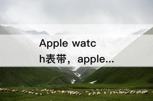 Apple watch表带，apple watch表带尺寸1-9