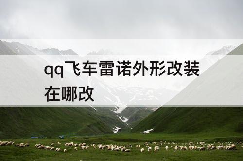 qq飞车雷诺外形改装在哪改