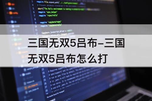三国无双5吕布-三国无双5吕布怎么打