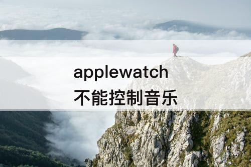 applewatch不能控制音乐