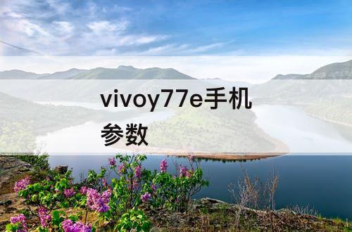 vivoy77e手机参数