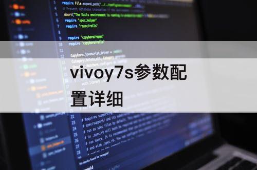 vivoy7s参数配置详细