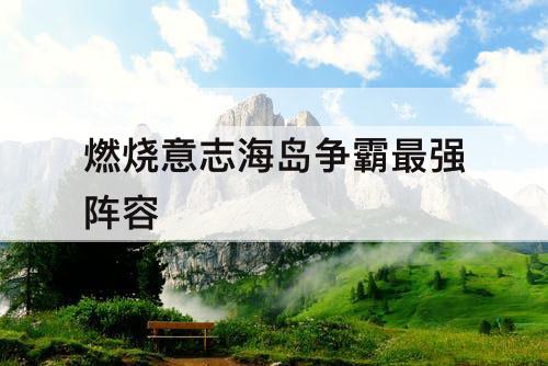 燃烧意志海岛争霸最强阵容