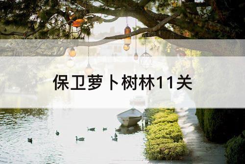 保卫萝卜树林11关