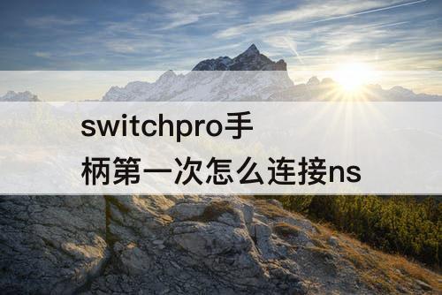 switchpro手柄第一次怎么连接ns