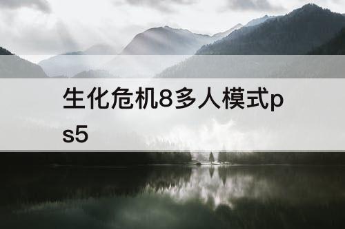 生化危机8多人模式ps5