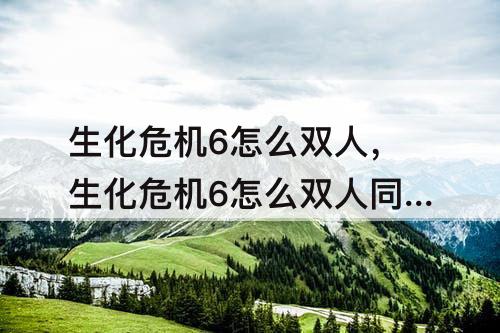 生化危机6怎么双人，生化危机6怎么双人同屏