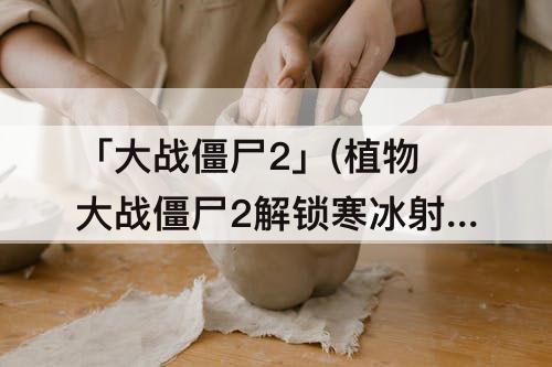 「大战僵尸2」(植物大战僵尸2解锁寒冰射手)