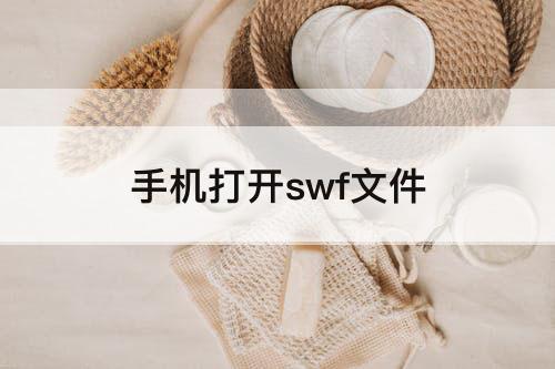 手机打开swf文件