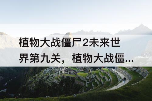植物大战僵尸2未来世界第九关，植物大战僵尸2未来世界第九关简单攻略