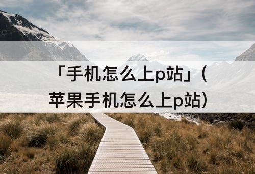 「手机怎么上p站」(苹果手机怎么上p站)