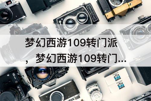 梦幻西游109转门派，梦幻西游109转门派多少经验不扣潜能果