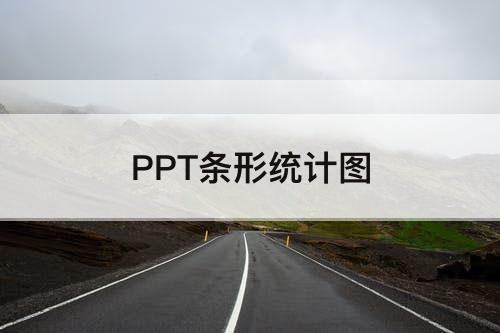 PPT条形统计图