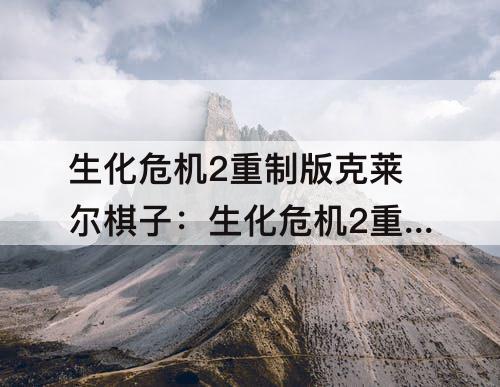 生化危机2重制版克莱尔棋子：生化危机2重制版克莱尔棋子怎么摆