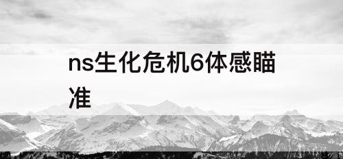 ns生化危机6体感瞄准