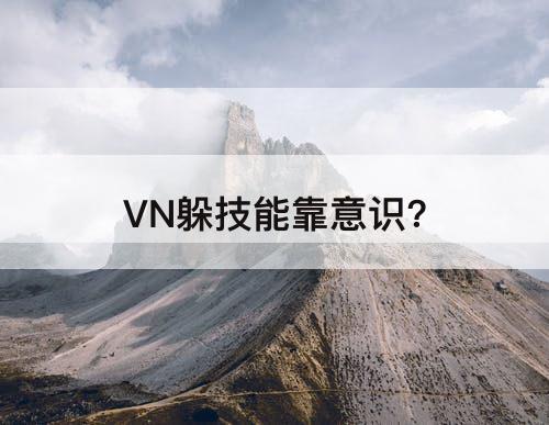 VN躲技能靠意识?