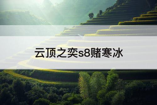 云顶之奕s8赌寒冰