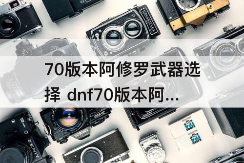 70版本阿修罗武器选择 dnf70版本阿修罗武器选择