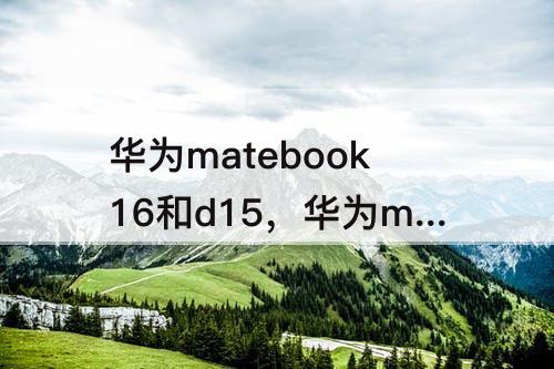 华为matebook16和d15，华为matebook16和d15哪个好