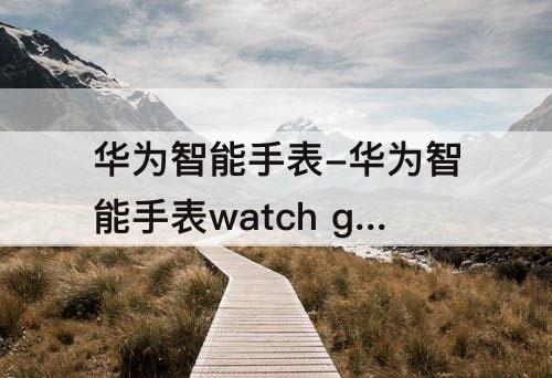 华为智能手表-华为智能手表watch gt2 pro