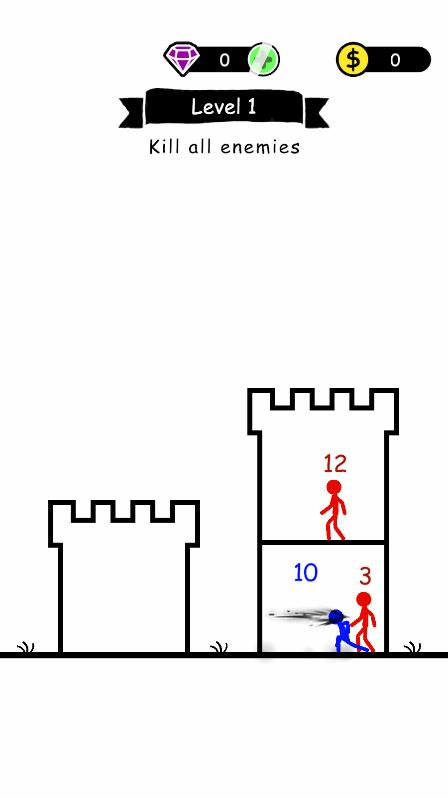 火柴人英雄塔防手游下载破解版中文截图